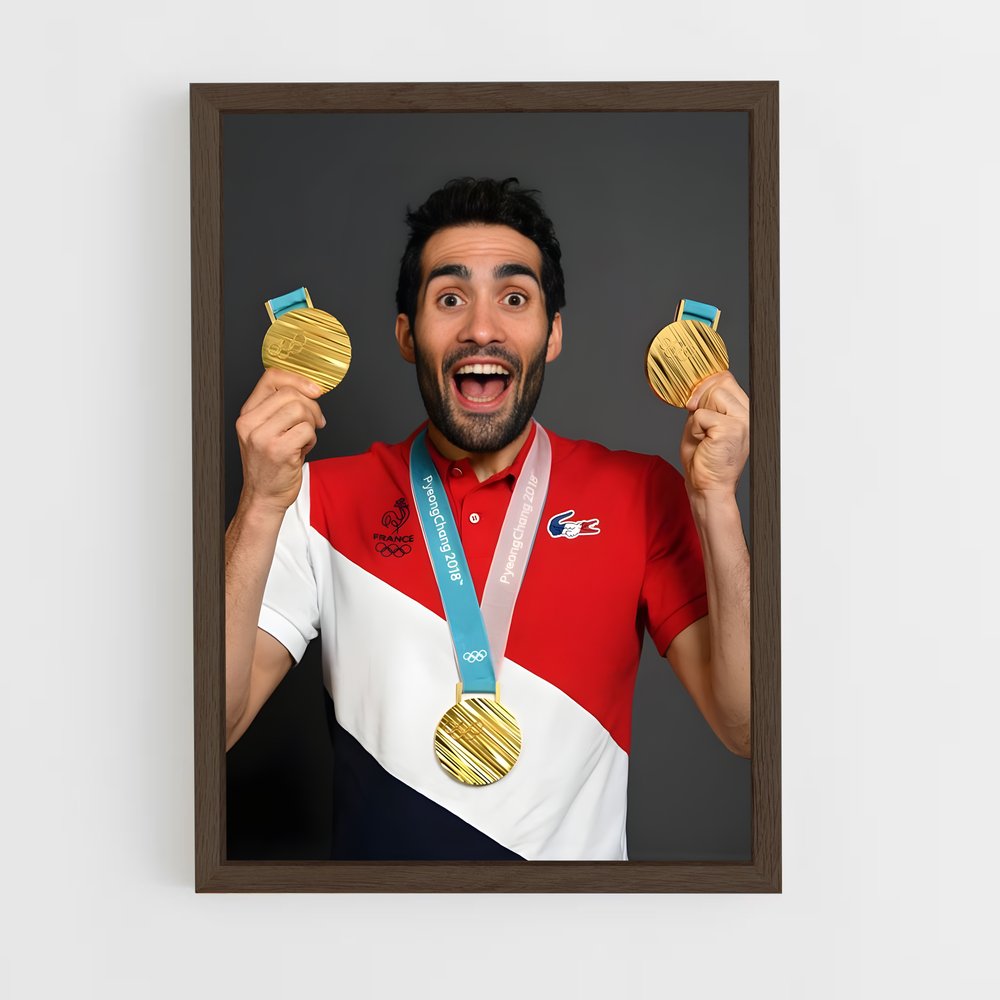 Poster L'Honneur de Martin – affiche Biathlon (vue 5)